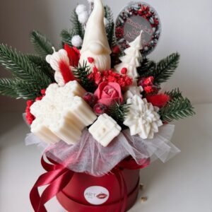 Stroik świąteczny czerwony