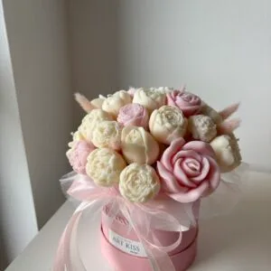 Flowe bow różowy
