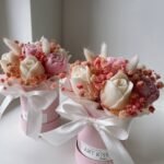 Mini Candle box kwiatowy