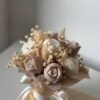 Mini Candle box kwiatowy-beżowy