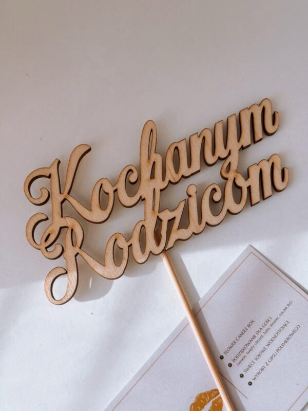 topper Kochanym Rodicom