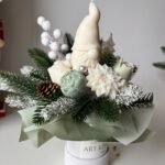Kompozycja świąteczna - Flower Box mały