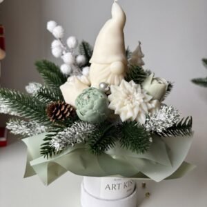 Kompozycja świąteczna - Flower Box mały