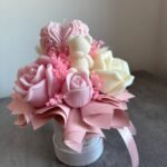 Walentynki - prezent dla Niej mini flower box ze świec sojowych