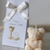 Pamiątka dla Gości na Pierwszą Komunię Świętą - Miś z sercem