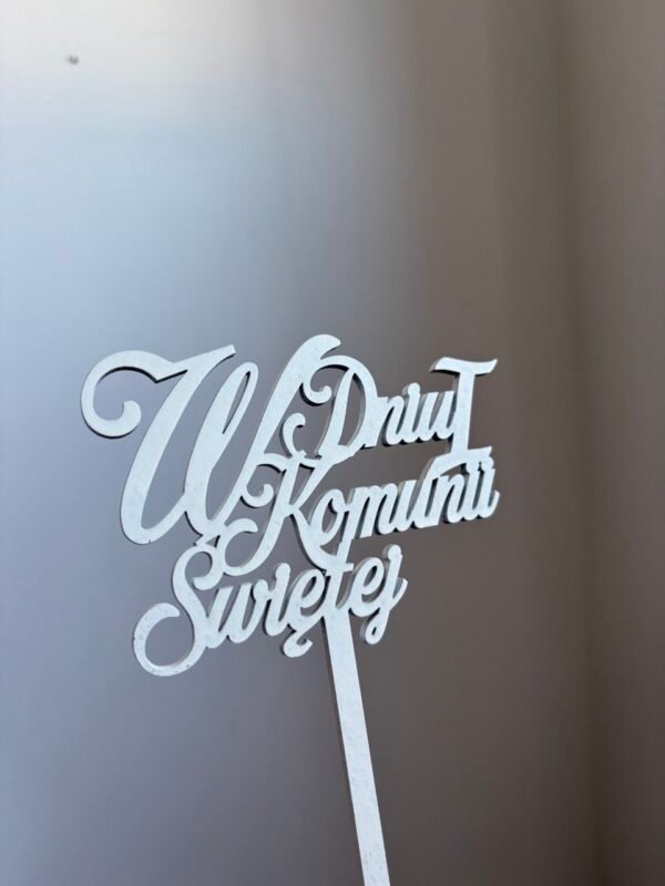 Topper W Dniu Komunii Świętej